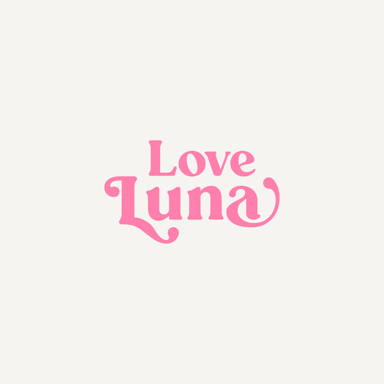 Love Luna — logo panel